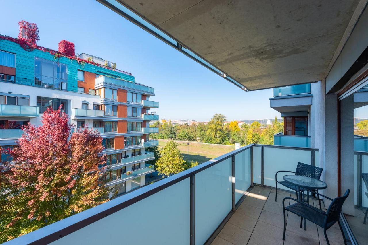 Luxury Apartment River Diamond Residence Прага Экстерьер фото