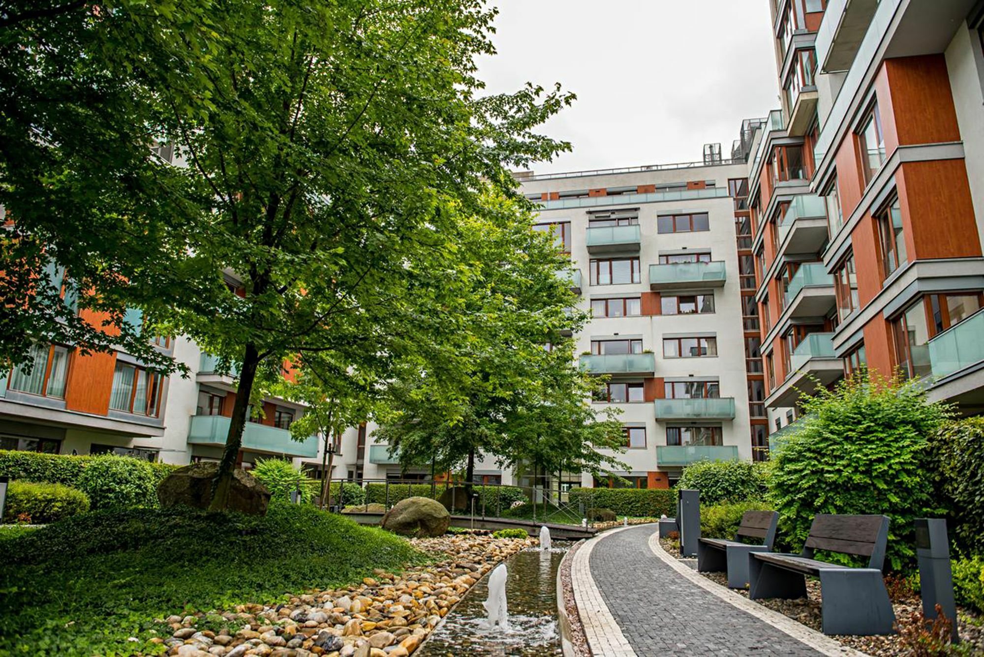 Luxury Apartment River Diamond Residence Прага Экстерьер фото